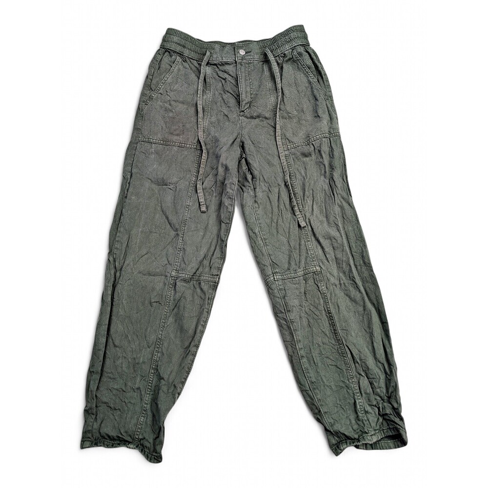 Lou & Grey Utility Drawstring Jogger Pants Size 28